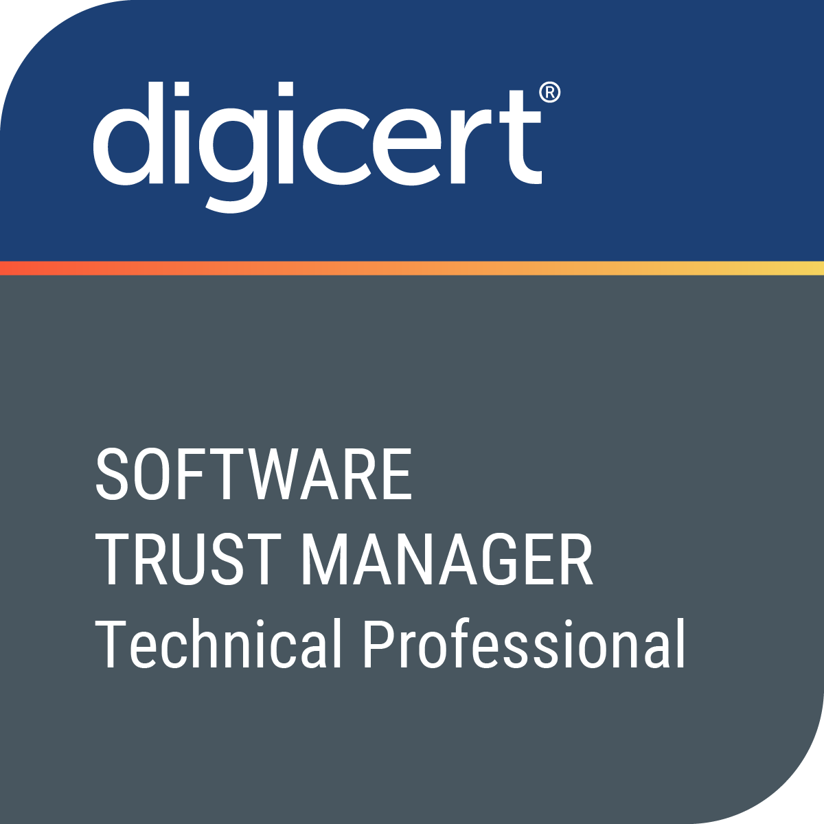 DigiCert Software Trust Manager Technical Professional